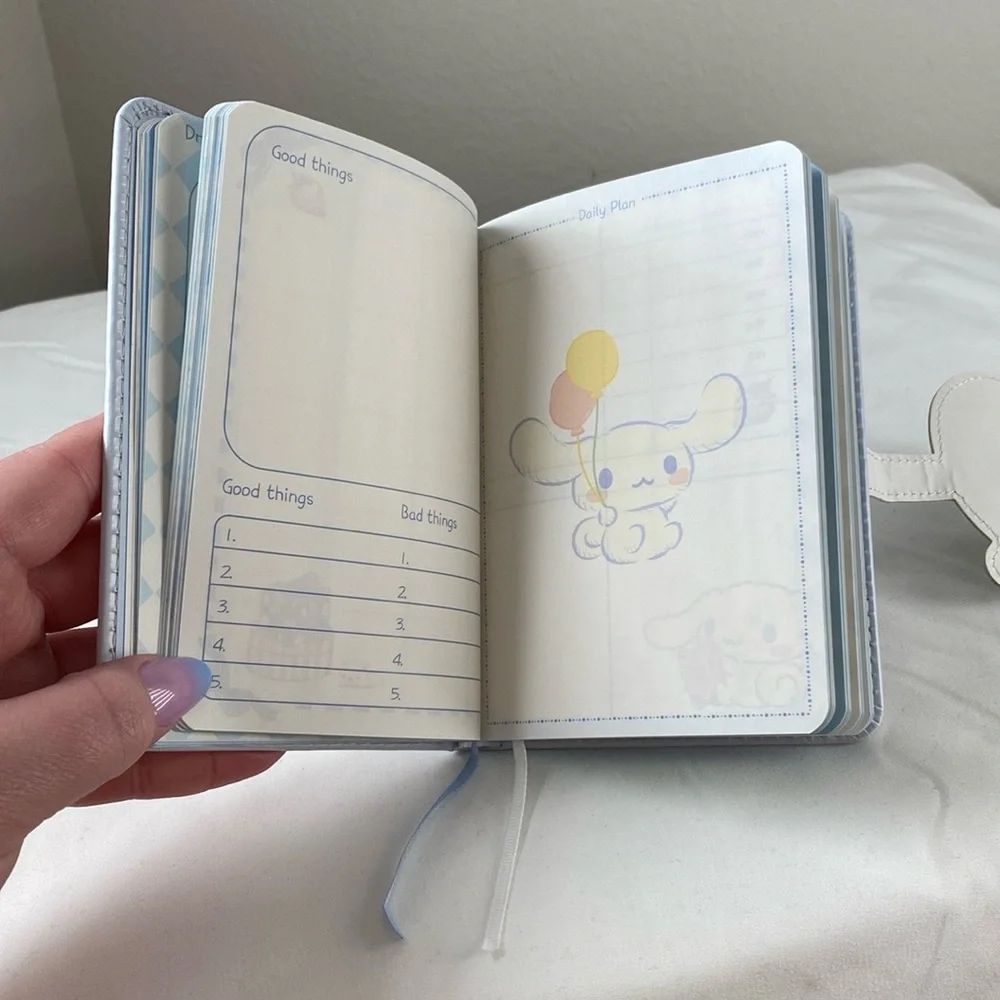 Sanrio Cinnamoroll Blue and White Notebook